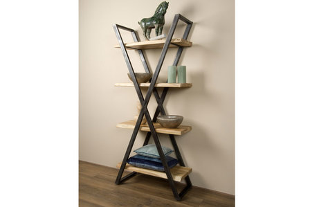 De Xabia boekenkast is gemaakt van de allerbeste kwaliteit acaciahout. Deze robuuste boekenkast heeft mooie natuurlijke kenmerk
